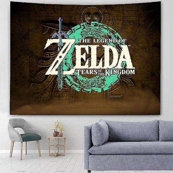 Zelda Tears Of the Kingdom Hd Canvas Poster Konst Dekorativ målning Målning för hem i sovrummet 150cm*180cm 18