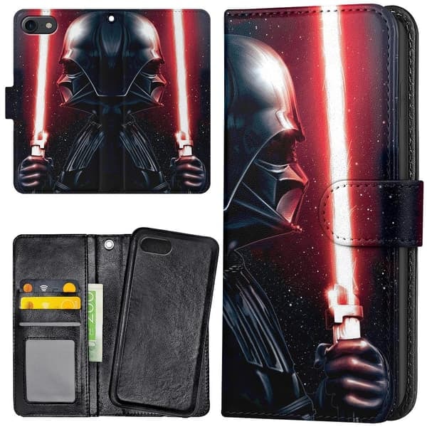 [NT] iPhone 7/8/SE - Plånboksfodral/Skal Darth Vader