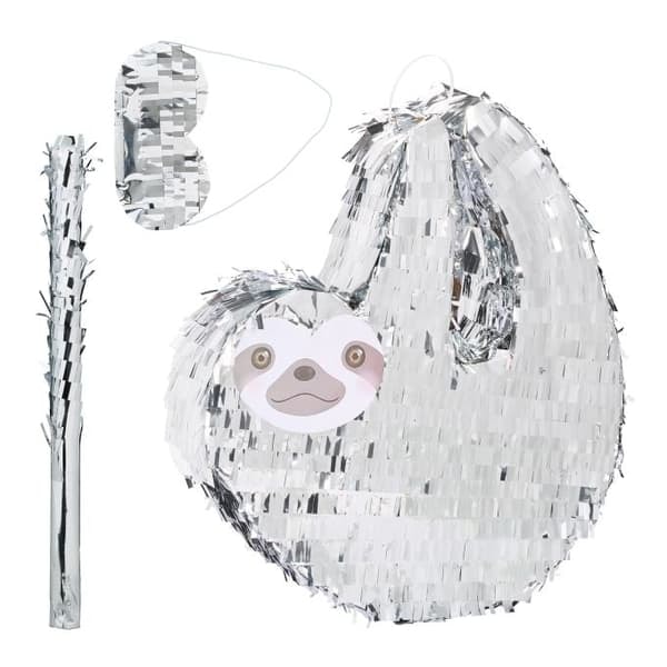 Pinata dovendyr med kølle og maske_NN