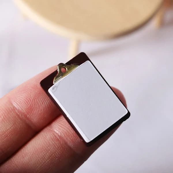 1 Set Docktillbehör Mini Skolväska Skrivmaterial Böcker Penna