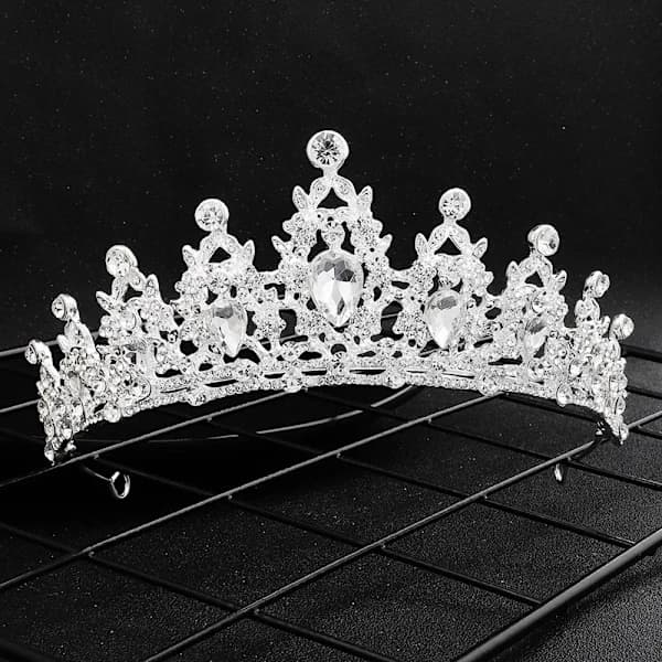 Rhinestone Hårbøjle Bryllupshårstilbehør 08 08