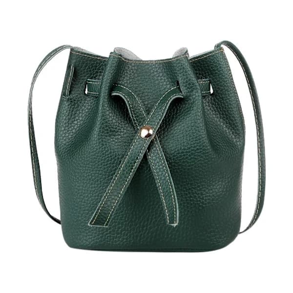 Bucket Bag Modeväska MÖRKGRÖN 2 MÖRKGRÖN 2 Mörkgrön 2