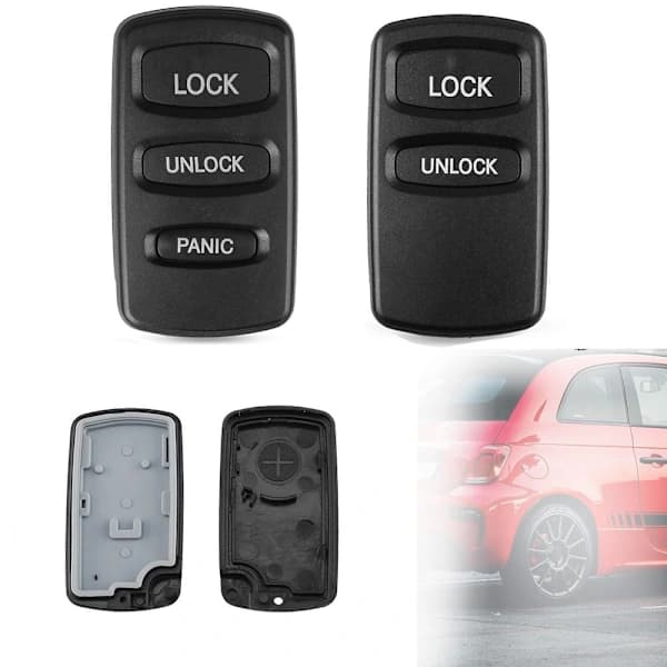 Case Bilnøkkeldeksel 3 KNAPPER 3 KNAPPER 3 knapper