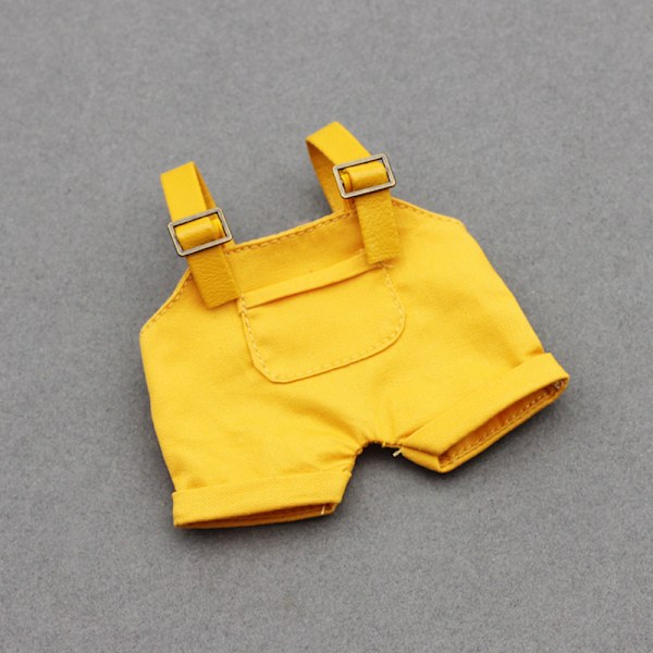 /NC/labubu Pehmolelu Labubu-nukke asut 17CM denim haalarit nukeille 6
