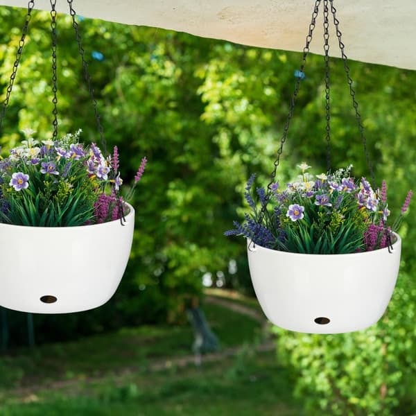 2 Hanging Baskets with Water Reservoir - XL_NN