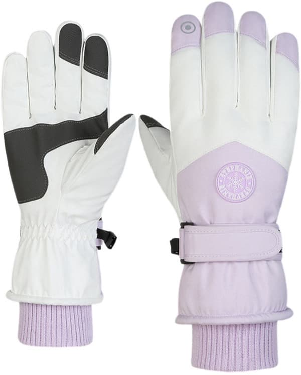 skidhandskar - Handskar - handskar vinter - handskar dam - One size - Lila