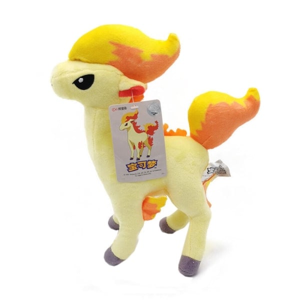 Søde Ponyta 27CM 11 Tommer Bløde Dyredokker Plysdukke Figur_ NN