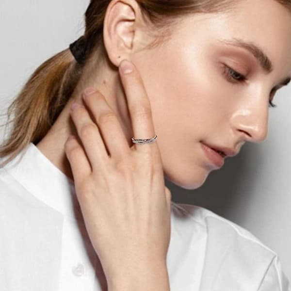 Ring Naturlig Diamant Ring NO.9 NO.9 No.9