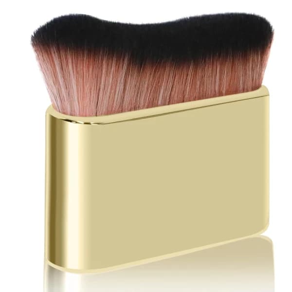 Foundation Makeup Brush - Bærbar Makeupbørste (Guld)