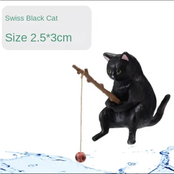 Fiskekattpynt Kattefiskfigur 6 6 6