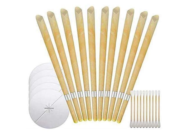 10-pack Öronljus - Tillverkade av bivax - Aromaterapi