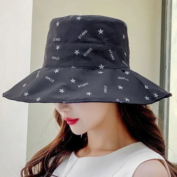 Bomullshatter i mockaimitasjon Panama Hatt ROSA Rosa