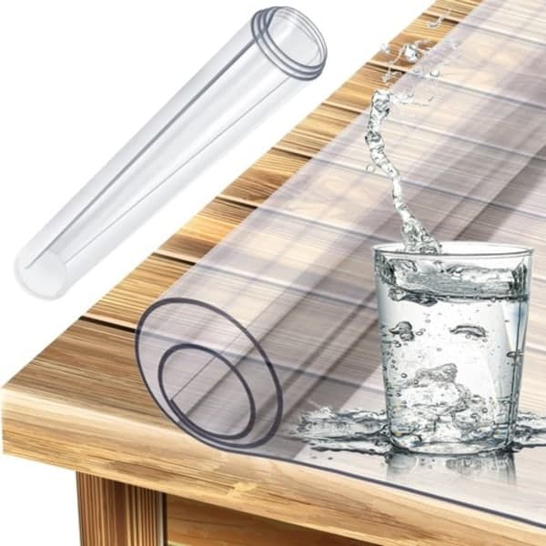 /Hc/Skyddsmatta Plast 1mm - 120x60cm Transparent