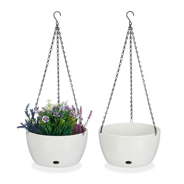 2 Hanging Baskets with Water Reservoir - XL_NN