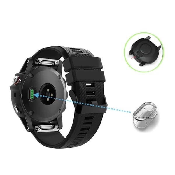 Pölysuoja Latausportin Pölytulppa LÄPINÄKYVÄ MUSTA transparent black