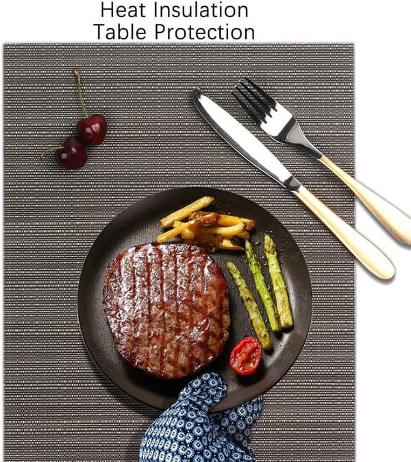 Tabletit-6 kpl-Liukumaton-Lämmönkestävä-Tabletit-18*1cm