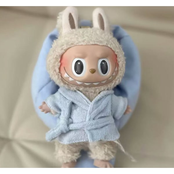 /NC/Högkvalitativ Bomull Labubu Docka Pyjamas Kostym Hot Sale Spel Kläder för Plyschleksaker #9
