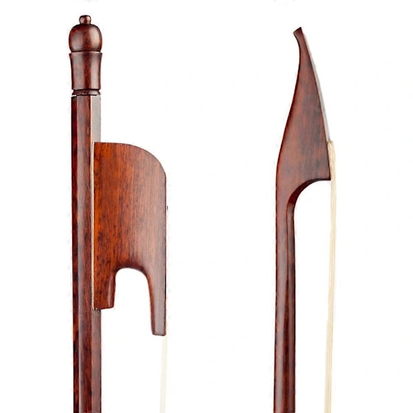 4/4 Violinbåge Barockstil Ormträ Rund Pinne Ormträ Vitt Hästhår Välbalanserad