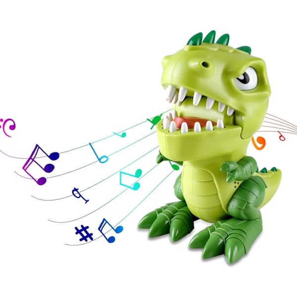 Klassisk familiespill Dinosaur Munn Bite Finger Spill Foreldre Barn Interaktivt Spill Leke for Voksne og Barn
