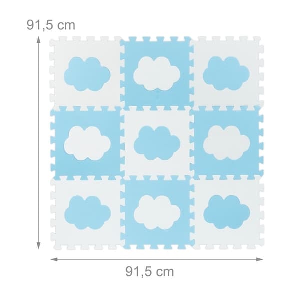 Pusselmatte med 18 biter Cloud_NN