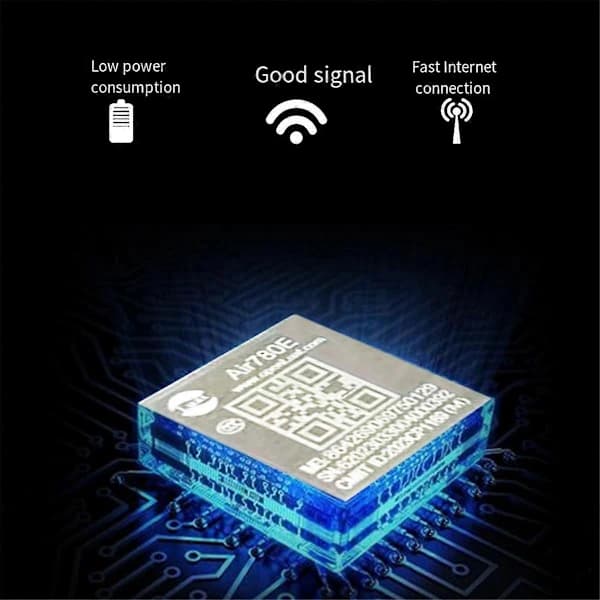 4G-modul Luat Air780E Full Netcom-modul Mini IoT Seriell kommunikasjonsdataoverføring DTU Multifunksjonsmodul