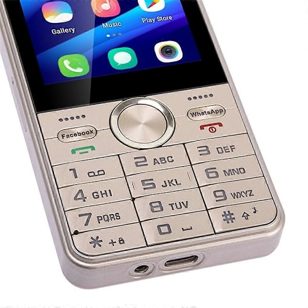 /NN/UNIWA A3501 2GB 16GB Smartphone 3,5 tommer Whatsapp Android 8 Telefon 2500mAh Batteri - Multicolor Rose Gold