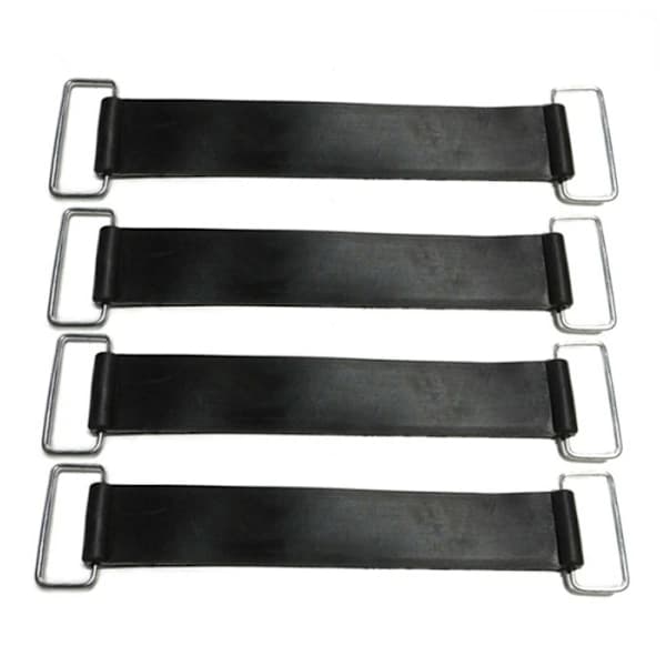 2 ST batteri fastgørelsesrem Bånd elastisk bandage