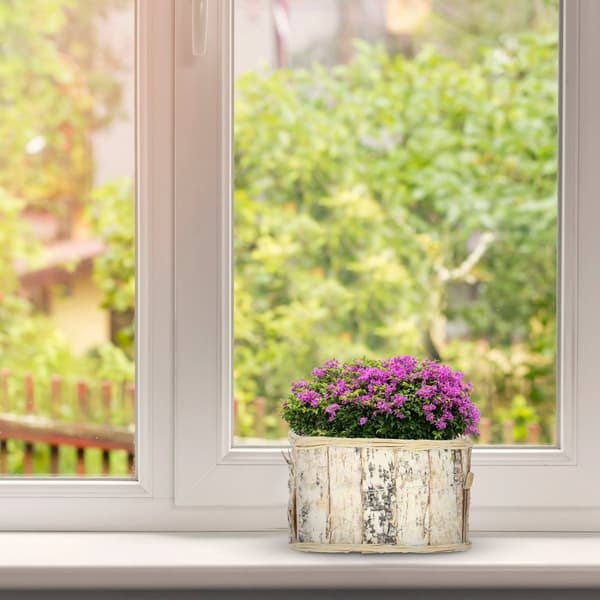 Rektangulær blomsterpotte - sett med 3_NN