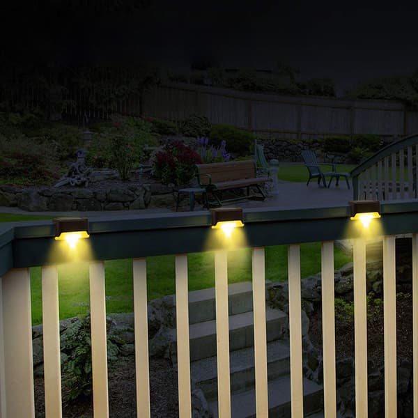 Professional Solar Outdoor Lighting Wireless (8 pcs) Black shell Black shell IPL