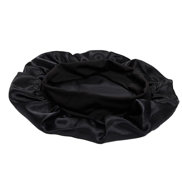 Sovmössa - Satin bonnet - Sleep Cap Sort one size Black