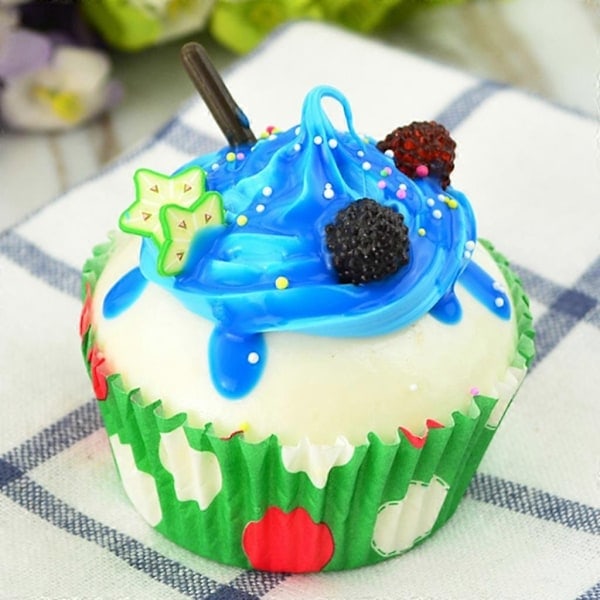 Realistinen Valekakku Cupcake Malli Kuppi Näyttö Valokuvaus Rekvisiitta Käsityö-WELLNGS/NT/