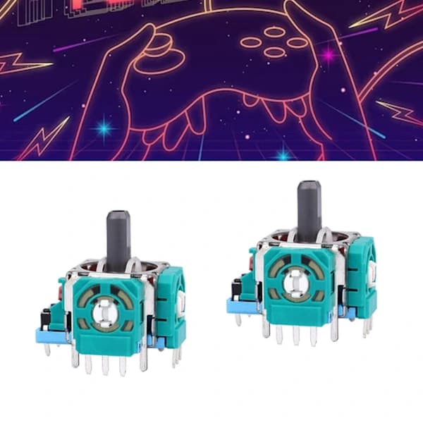 3D Analog Joystick Reparationssæt til Playstation 5 Controller Analog Stick Joystick Model Reparations Skruetrækkersæt Tilbehør