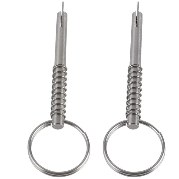 4 stk. Quick Release Pin Automatisk låsestift Tunge pin