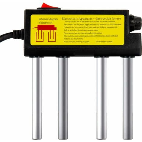 Vandkvalitetstester - Bærbar vandkvalitetstester Vandurenhedstester Elektrolysemaskine Testmonitor/NC/