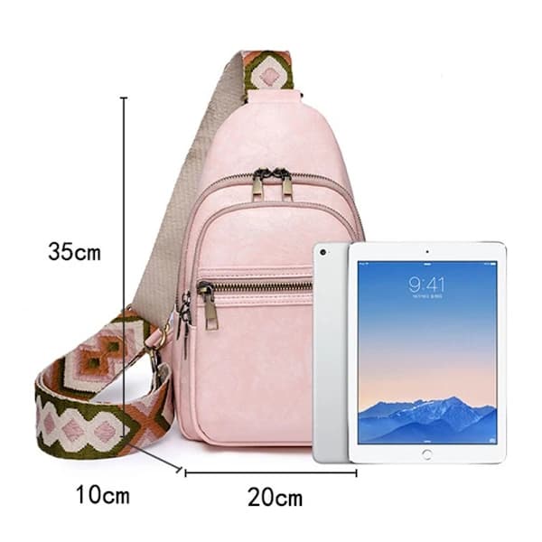 Lille Sling Bag Crossbody Tasker SVART Sort