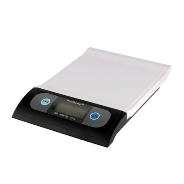 /Hc/ Köksvåg med LCD-display 7kg Vit