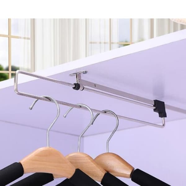 {NT}Uddragelig garderobestang 35cm