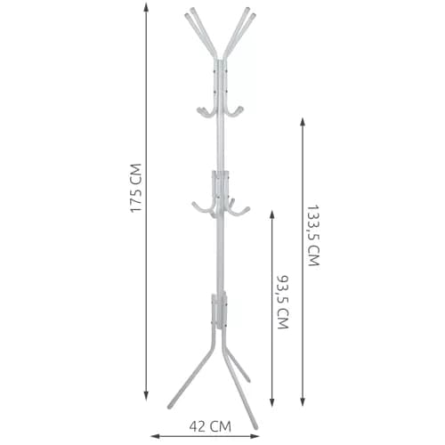 Frakkeholder / Tøjstativ - 170cm