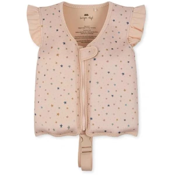 Flytevest for barn, beige flytejakke for alderen 4-6