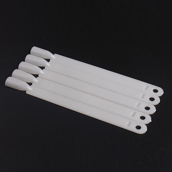 50x Display Tips / Display for Nail Polish Samples Vit white