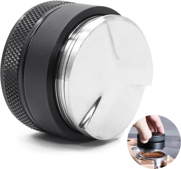 Kaffedispenser - 53 mm - Kaffedistributør - Espressodispenser - Espressomaskin - Kaffetamper - Kaffestamper - Barista Essentials