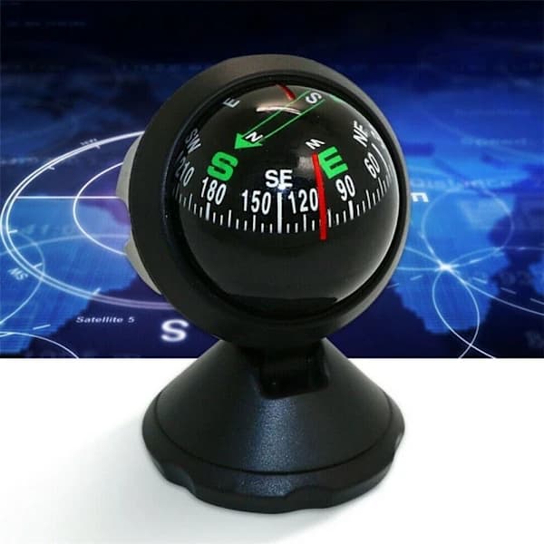 Mini Lommekompass Navigasjonskule for Bil