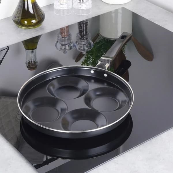 Granitpande 25 cm, 4 huller, non-stick_tfrf