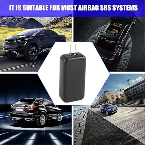 NA/6 stk. Universal Bil Airbag Emulator Simulatorer Airbag Feil Lys Emulator Sensor For Diagnostisk Tro