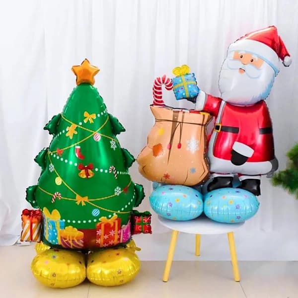 Jul stående ballong Julefest dekorasjon 7 7 7