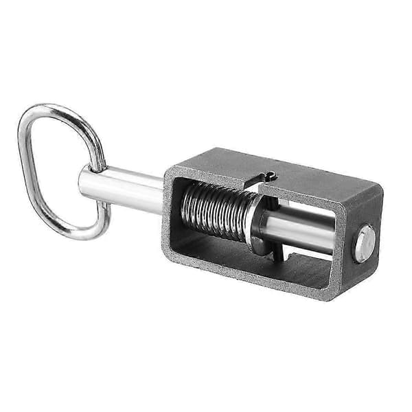 Weld on 5/8 inch Spring Latch Assembly with Plain Tube, Trailer Latch, Universal for Trailer Latch 2 Pcs As Shown