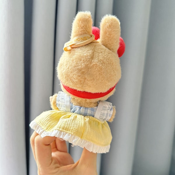 /NC/Heta 17cm Labubu Kläder Docka Tillbehör Kläder Labubu Kläder Sött Klädset Prinsesset B