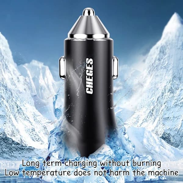 Billader Dobbel USB Dobbel Port DC 12V-30V