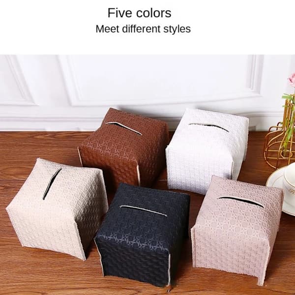 Serviettoppbevaringsbeholder Tissue Box GRÅ grå