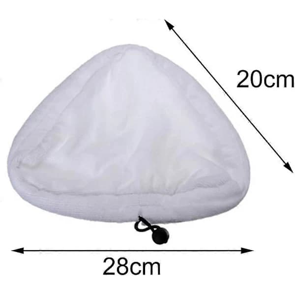 Dampmoppe 8 Dele Mikrofiberklud Mikrofiber Damprensningspuder Vaskbare Mopper Reservedele